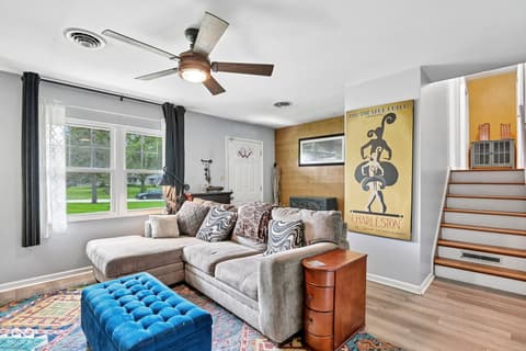 Living room at 7969 Charlecot Drive, Indianapolis, IN