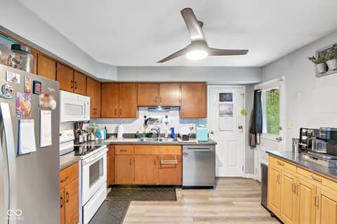 Kitchen at 7969 Charlecot Drive, Indianapolis, IN