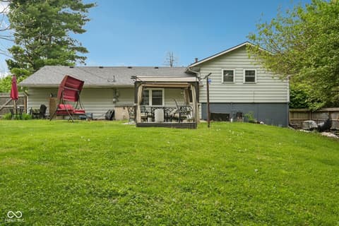 Backyard at 7969 Charlecot Drive, Indianapolis, IN