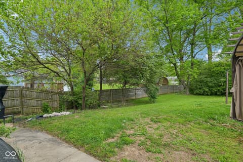 Yard at 7969 Charlecot Drive, Indianapolis, IN