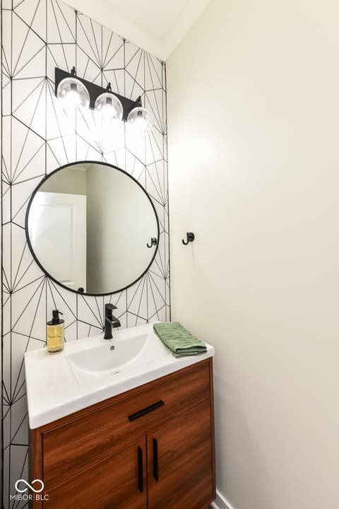 Bathroom at 3621 Shady Lake Drive, Westfield, IN