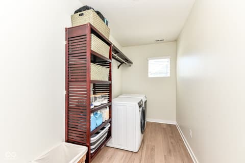 Laundry room at 3621 Shady Lake Drive, Westfield, IN