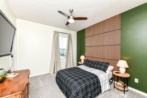 Bedroom at 3621 Shady Lake Drive, Westfield, IN
