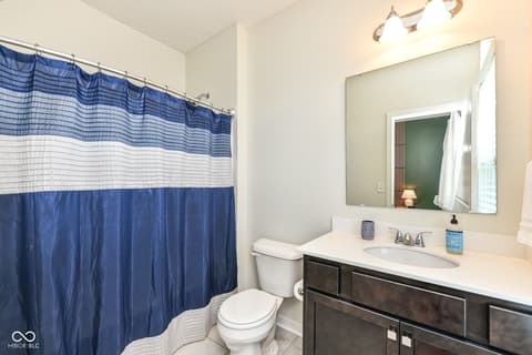 Bathroom at 3621 Shady Lake Drive, Westfield, IN