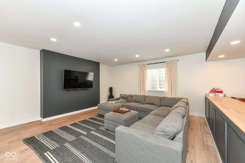 Media Room — 3621 Shady Lake Drive, Westfield, IN