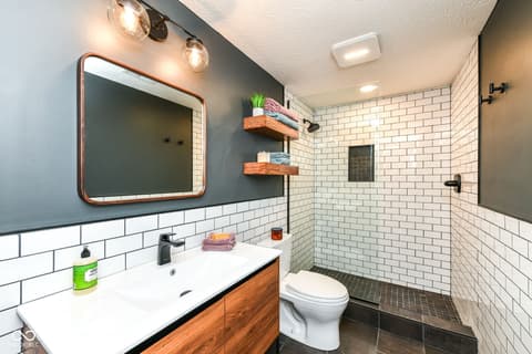 Bathroom at 3621 Shady Lake Drive, Westfield, IN