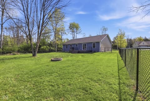 Backyard at 258 Gettysburg, Coatesville, IN