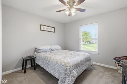 Bedroom at 258 Gettysburg, Coatesville, IN