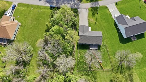 Aerial view at 258 Gettysburg, Coatesville, IN
