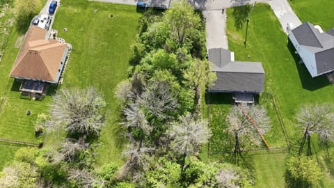 Aerial view at 258 Gettysburg, Coatesville, IN