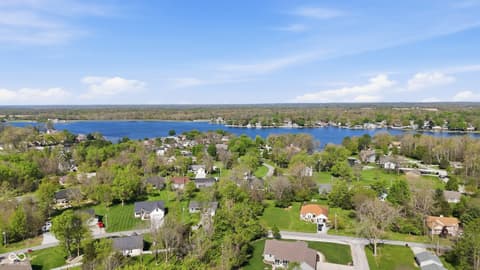 Aerial view at 258 Gettysburg, Coatesville, IN