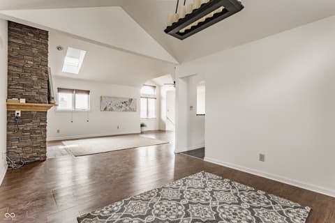 Dining room at 7685 River Road, Indianapolis, IN