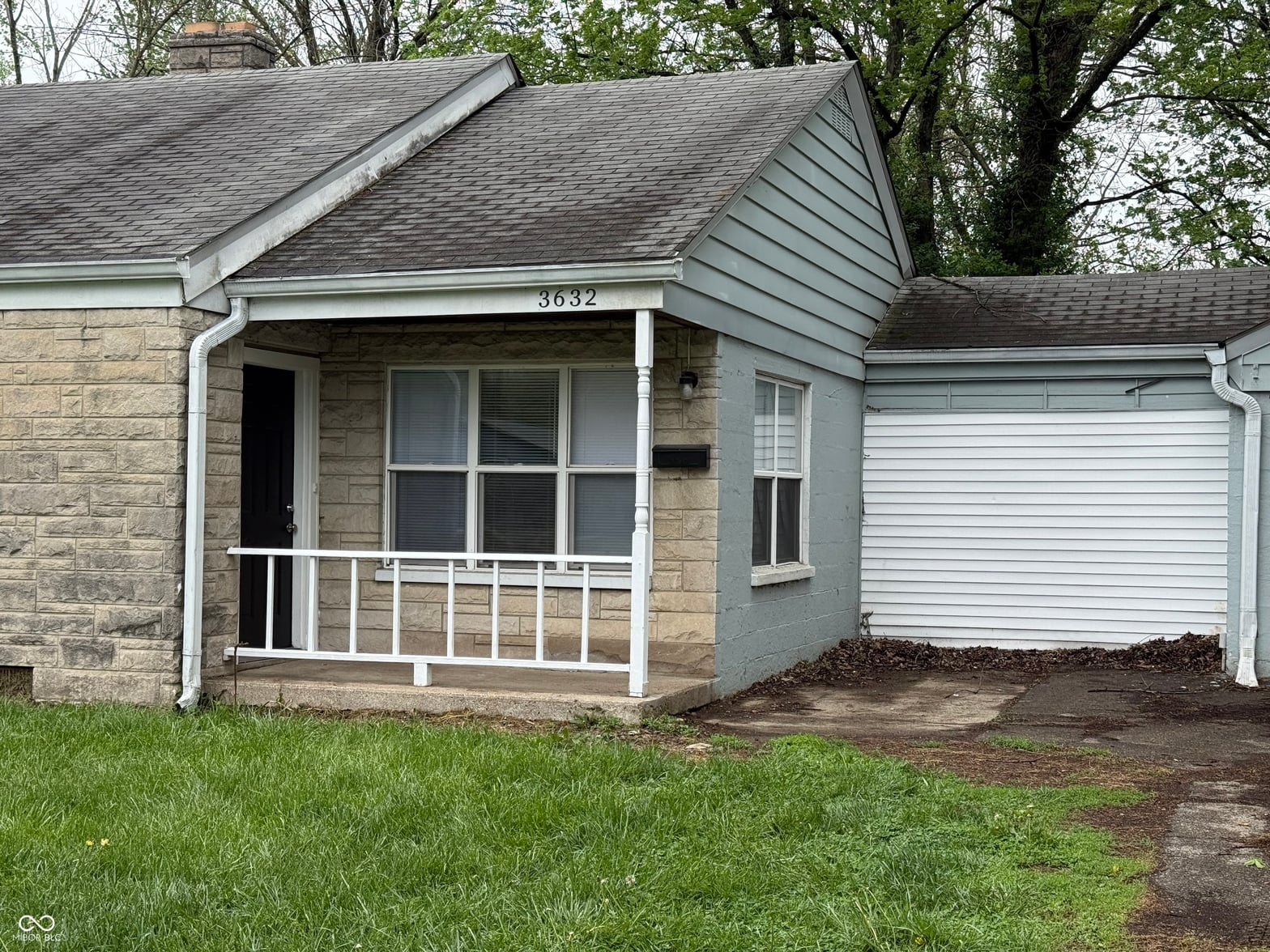 Side exterior at 3632 N Butler Avenue, Indianapolis, IN