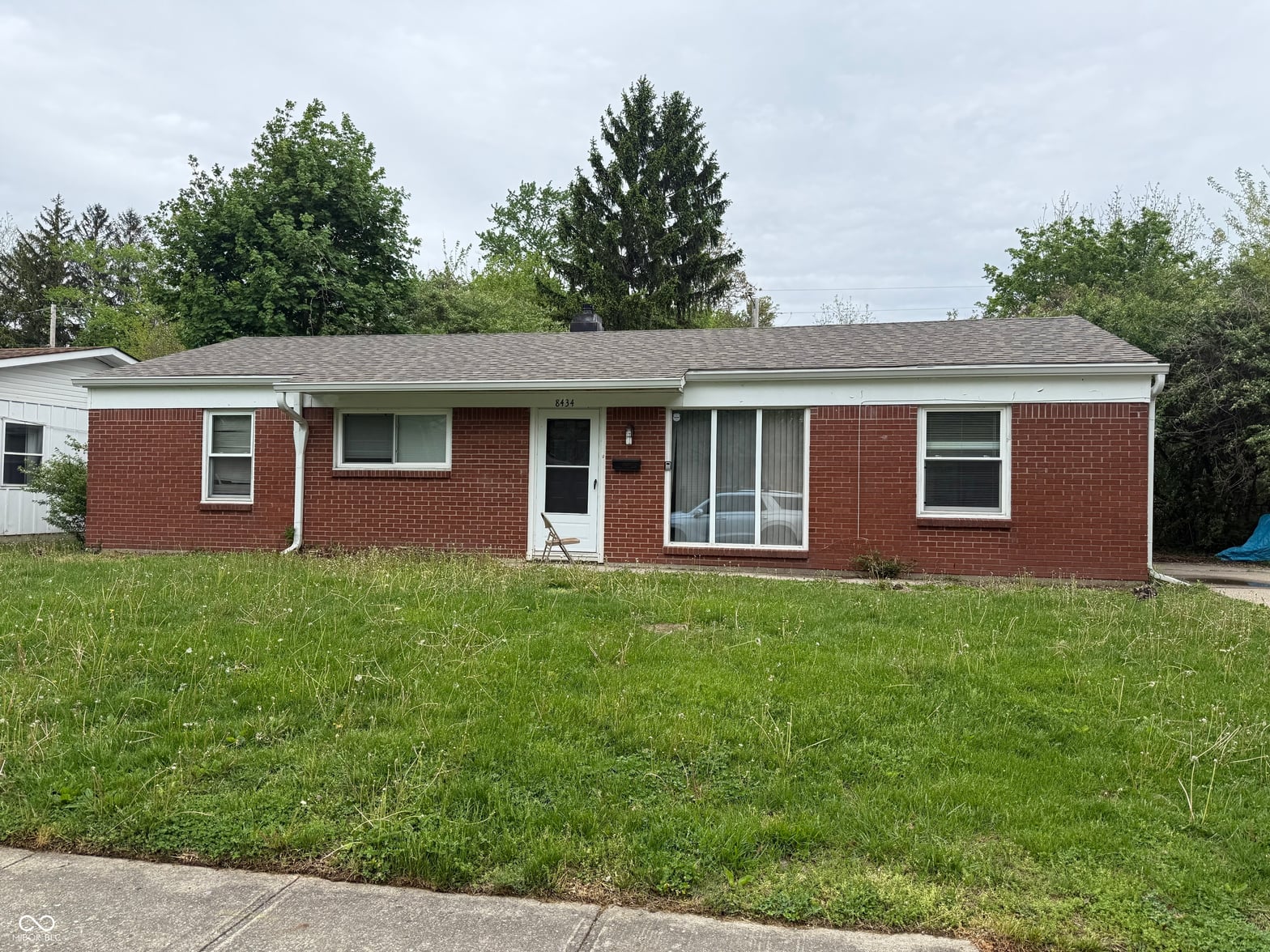 Front exterior at 8434 E 36th Place, Indianapolis, IN