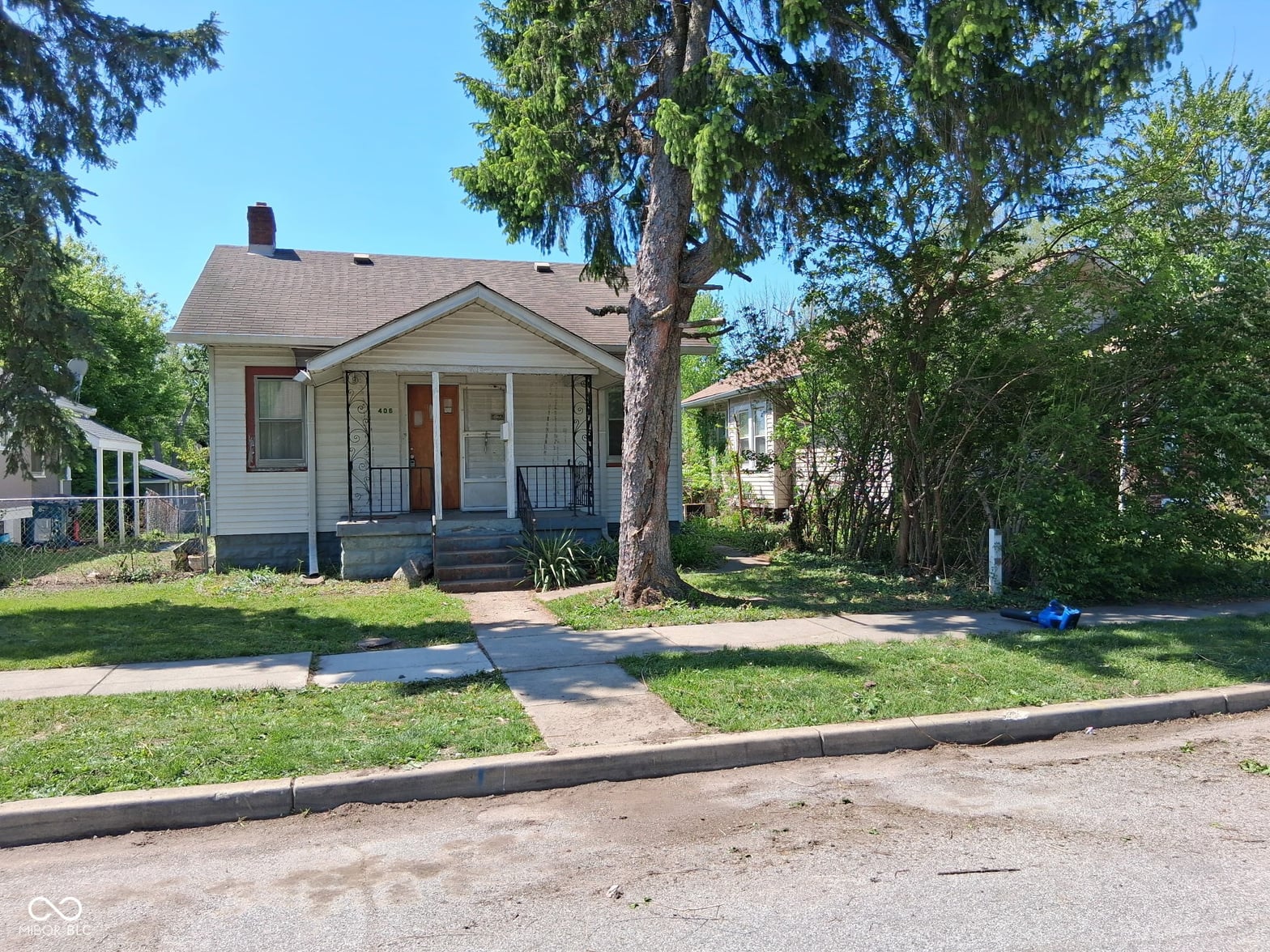 Front exterior at 406 S Butler Avenue, Indianapolis, IN