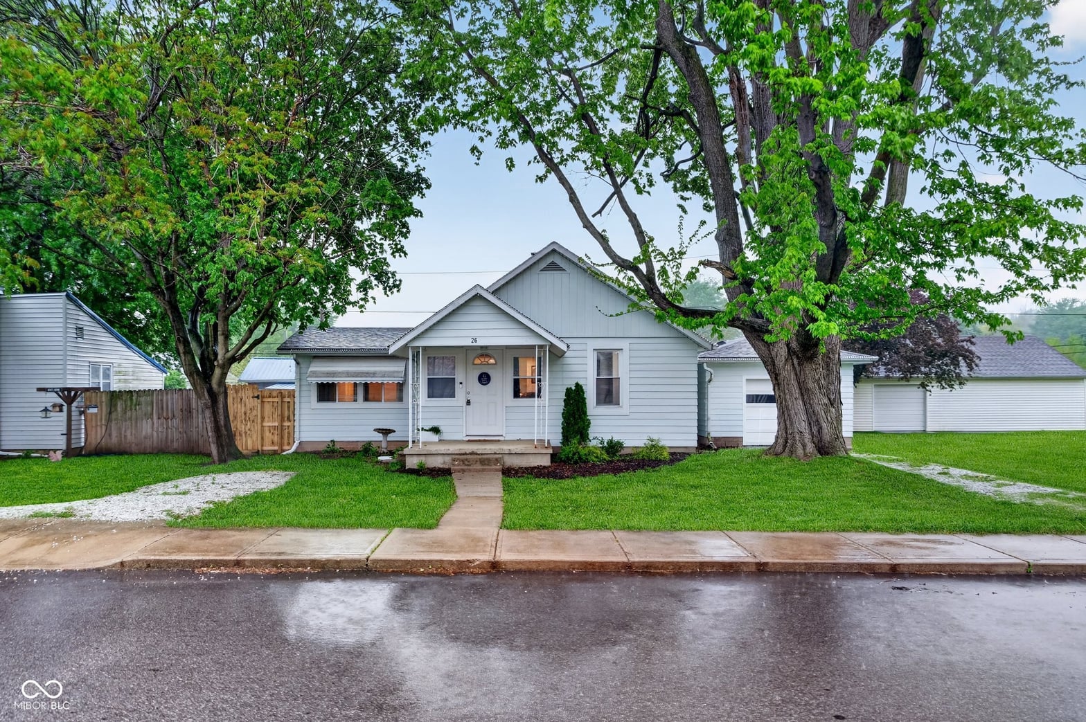 Front exterior at 408 N Superior Street, Orestes, IN