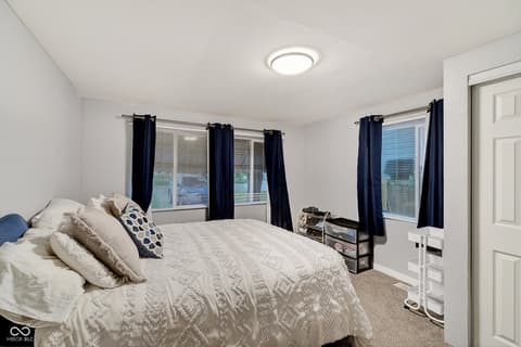 Bedroom at 408 N Superior Street, Orestes, IN