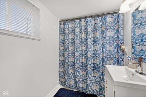 Bathroom at 408 N Superior Street, Orestes, IN