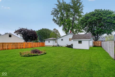 Backyard at 408 N Superior Street, Orestes, IN