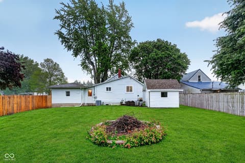 Backyard at 408 N Superior Street, Orestes, IN