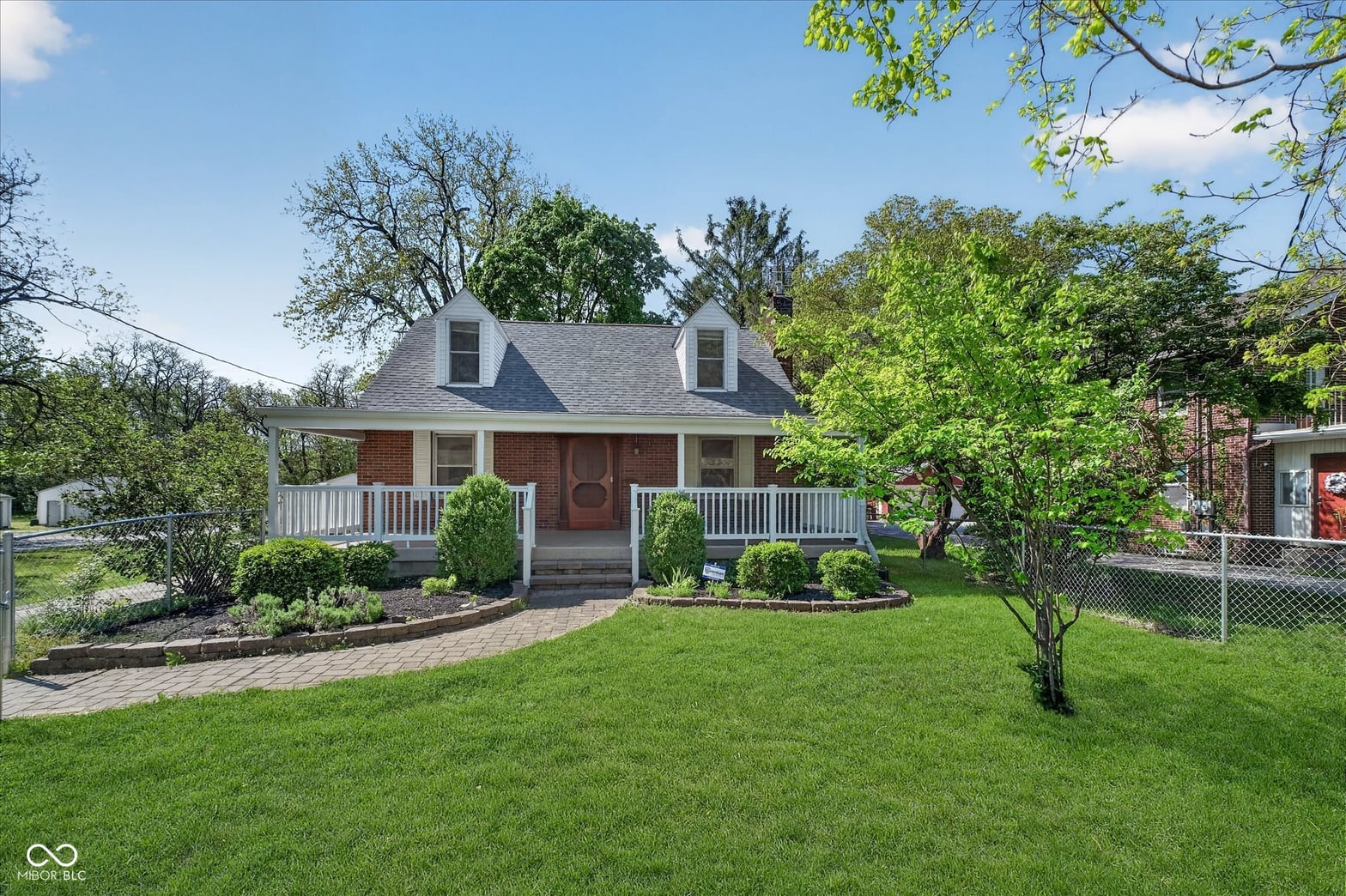 Front exterior at 1643 Lawrence Avenue, Indianapolis, IN