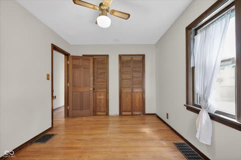 Bedroom at 1643 Lawrence Avenue, Indianapolis, IN