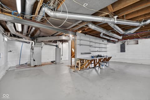 Basement at 1643 Lawrence Avenue, Indianapolis, IN