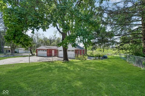 Yard at 1643 Lawrence Avenue, Indianapolis, IN
