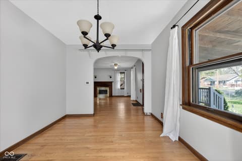 Hallway at 1643 Lawrence Avenue, Indianapolis, IN