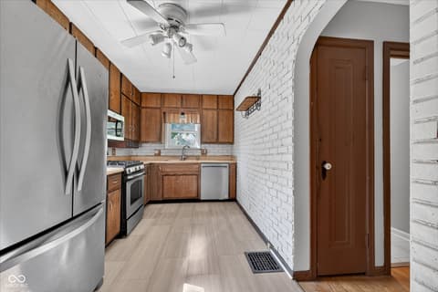 Kitchen at 1643 Lawrence Avenue, Indianapolis, IN