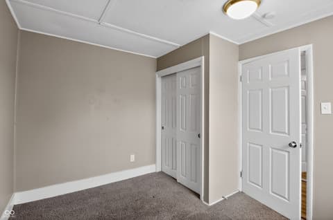 Bedroom at 634 Waldemere Avenue, Indianapolis, IN