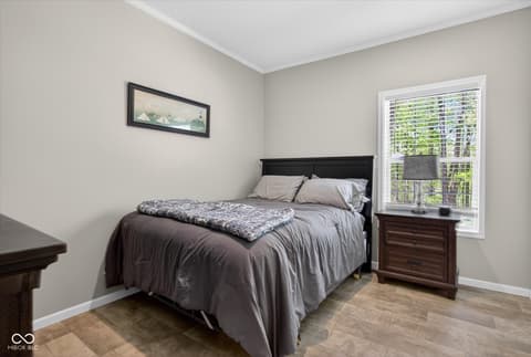 Bedroom at 9451 S Chapel Hill Road, Heltonville, IN