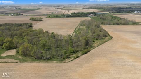 Aerial view at 2649 N 600 W, Thorntown, IN