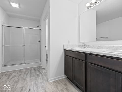 Bathroom at 570 Plowman Drive, Shelbyville, IN