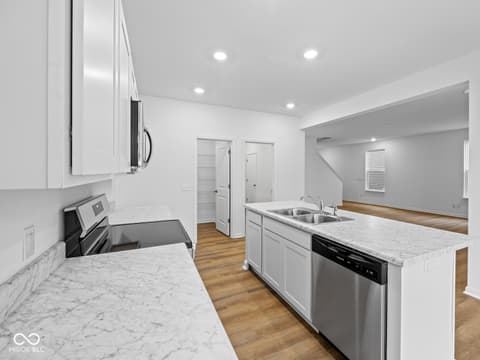 Kitchen at 570 Plowman Drive, Shelbyville, IN