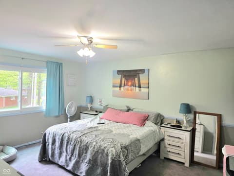 Bedroom at 8901 Black Hawk Lane, Indianapolis, IN