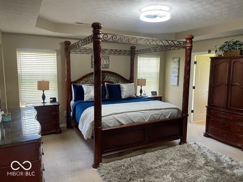 Primary bedroom at 11652 High Grass Drive, Indianapolis, IN