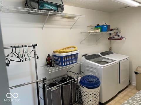 Laundry room at 11652 High Grass Drive, Indianapolis, IN