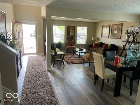 Dining room at 11652 High Grass Drive, Indianapolis, IN