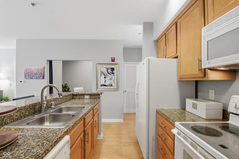 Kitchen at 215 N New Jersey Street, Indianapolis, IN