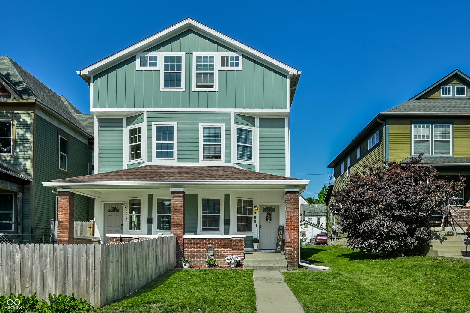Front exterior at 208 N Randolph Street, Indianapolis, IN