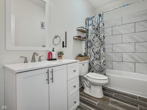 Bathroom at 208 N Randolph Street, Indianapolis, IN