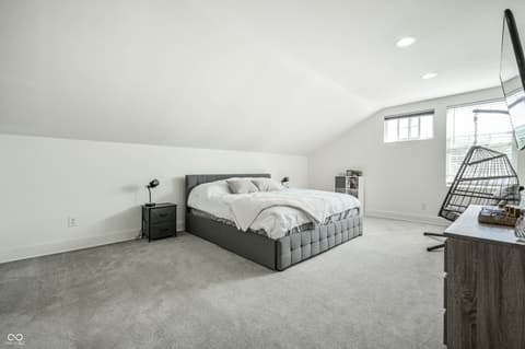 Bedroom at 208 N Randolph Street, Indianapolis, IN