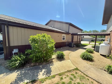Side exterior at 415 Kelly Drive, Brownstown, IN