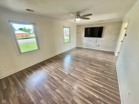 Living room at 415 Kelly Drive, Brownstown, IN