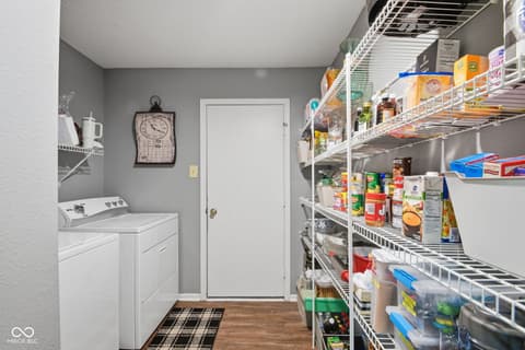 Laundry room at 1476 Lavender Drive, Greenfield, IN