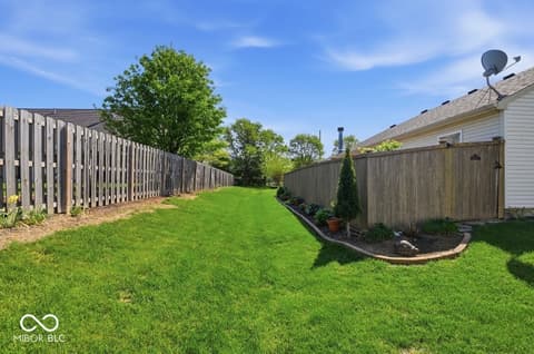 Yard at 1476 Lavender Drive, Greenfield, IN