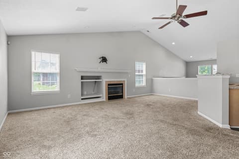 Living room at 4921 Fields Boulevard, Indianapolis, IN