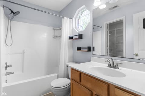 Bathroom at 4921 Fields Boulevard, Indianapolis, IN
