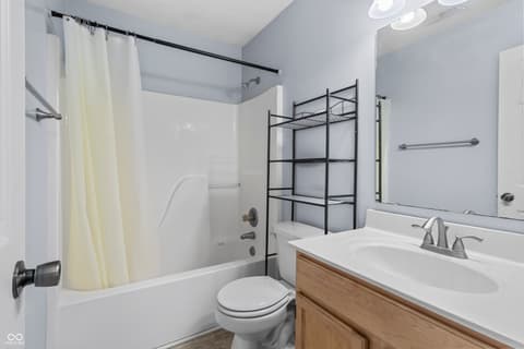 Bathroom at 4921 Fields Boulevard, Indianapolis, IN